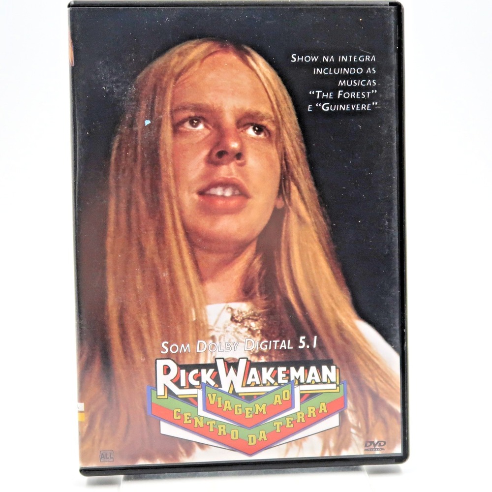 Rick Wakeman Viagem Ao Centro Da Terra Journey To The Centre Of The Earth DVD